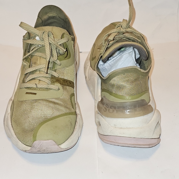 SOREL Kinetic RNEGD Float Sneakers Women's GREEN - Picture 7 of 9